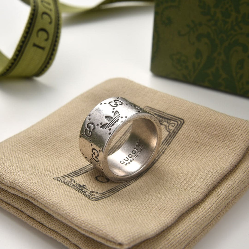 Double Gucci x Adidas Ring